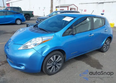 2013 Nissan Leaf Sl from USA, damaged, VIN 1N4AZ0CP8DC418674